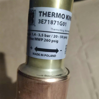 614527 Bộ phận điều chỉnh áp suất nhiệt King KVL28 3E71871G01 VALVE-REG PRESS
