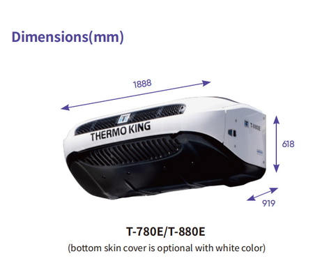 Đơn vị làm lạnh Thermo King T-780E T-880E T-1080E T-1280E Đối với hệ thống làm mát