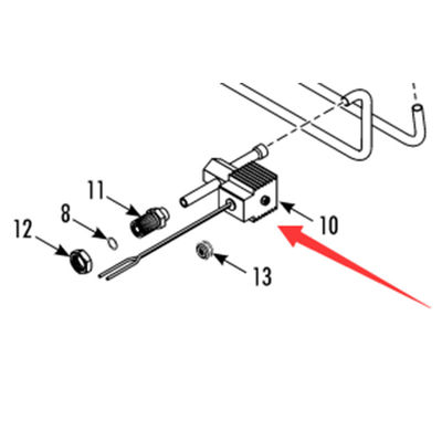 Thermo King RV200 Original Defrost Solenoid Valve Mô hình 613192 12V 613387 24V