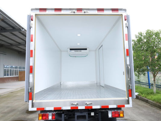 QINGLING ISUZU KV100 100P Xe tải lạnh Cho thực phẩm Thịt Cá vận chuyển NKR Tủ đông 5 tấn THERMO KING RV380 Tủ lạnh