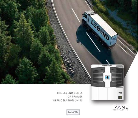 THERMO KING đơn vị làm lạnh xe kéo mới Mô hình Legend L-1880 30/50 năm 2025 thị trường Châu Á Thái Bình Dương