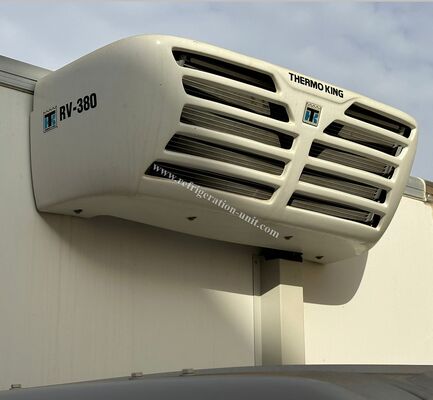 Isuzu 100p Nhật Bản Thương hiệu xe tải khung gầm với chiều dài 4,1 mét hộp lạnh với các đơn vị làm lạnh THERMO KING RV380V 4X2 Mini 3tons 2 Ton Freezer Truck làm lạnh