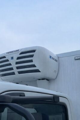 Thermo King RV580E Truck Refrigeration Unit với 12V24V DC, Hot Gas Defrost, và Light Weight Stand-by System